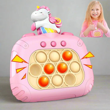 Unicorn Themed Pop It Gaming Console