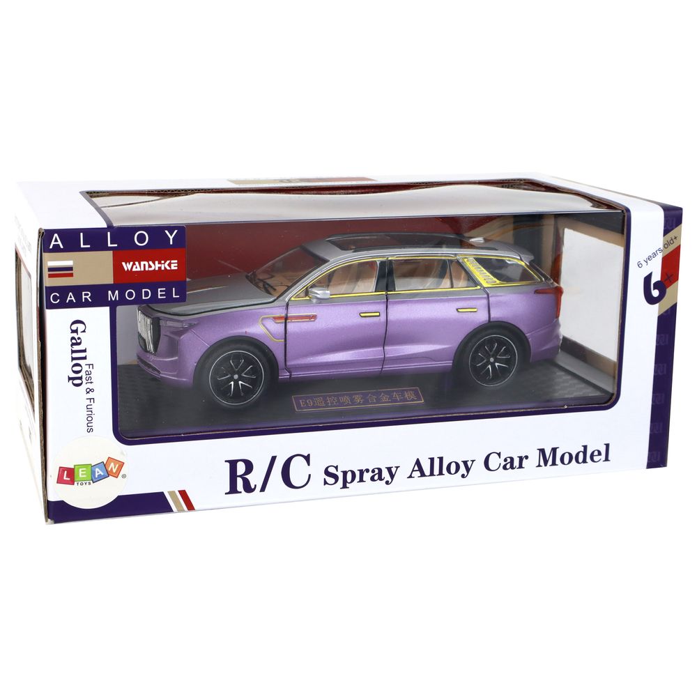 Alloy Car Model | RC Spray Model Toy Car