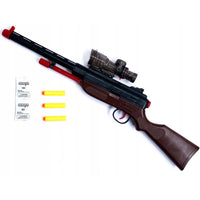 Scoped Shotgun | 2in1 Gelblaster & Foam Bullet Rifle | Gun For Kids