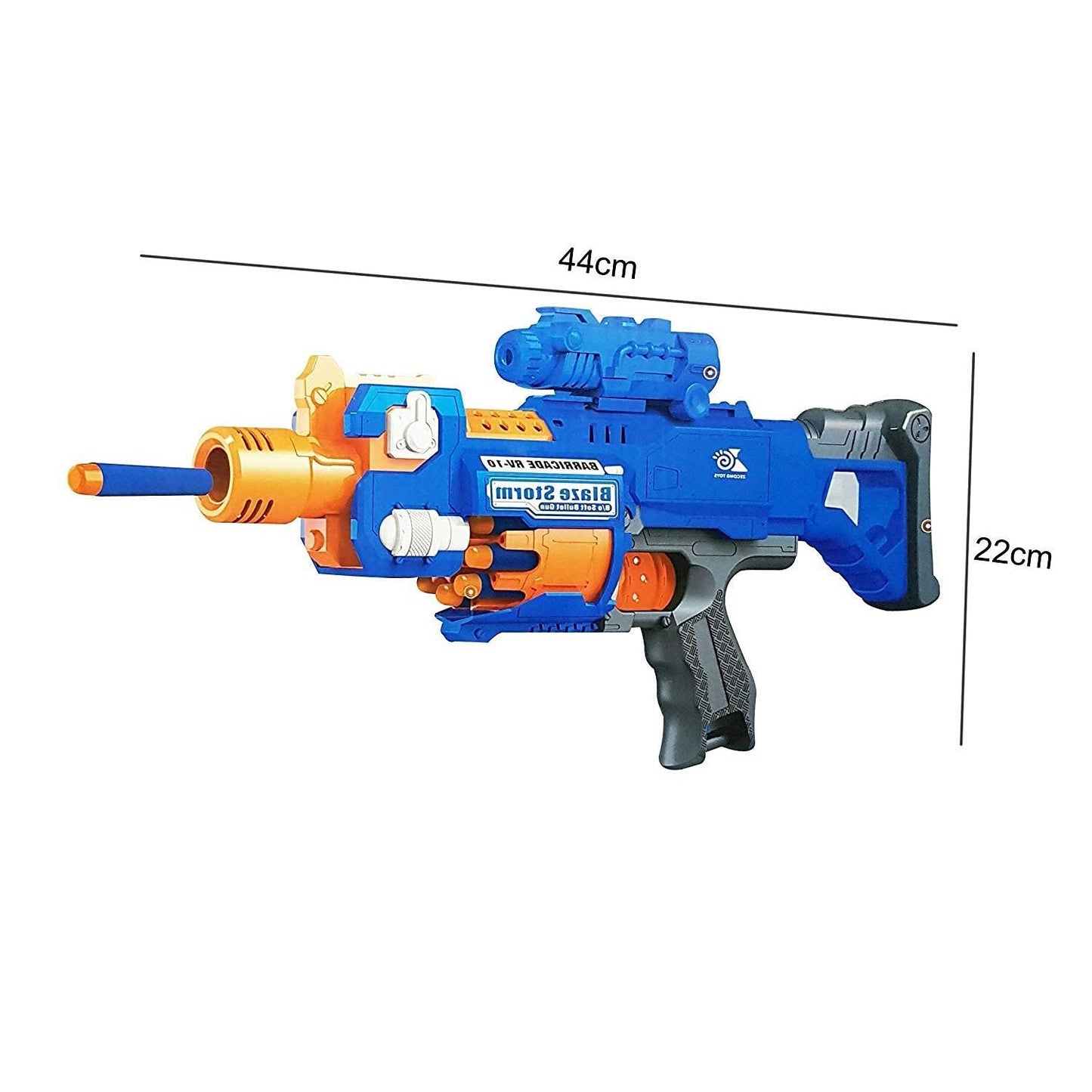 Blaze Storm Rotating Barrel Foam Bullet Gun