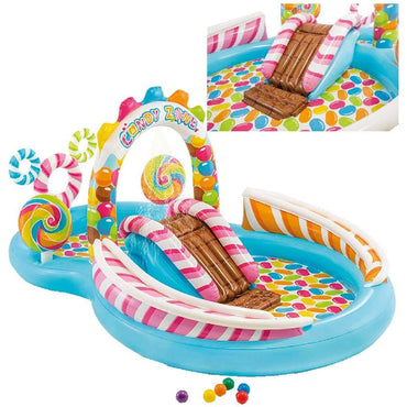 INTEX Candy Zone Play For Kiddies 9ft 8in X 6ft 3in X 4ft 3in (5.5in Depth)
