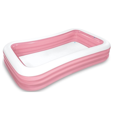 INTEX Pink Rectangular Pool For Kids 10ft x 6ft x 1ft 10in