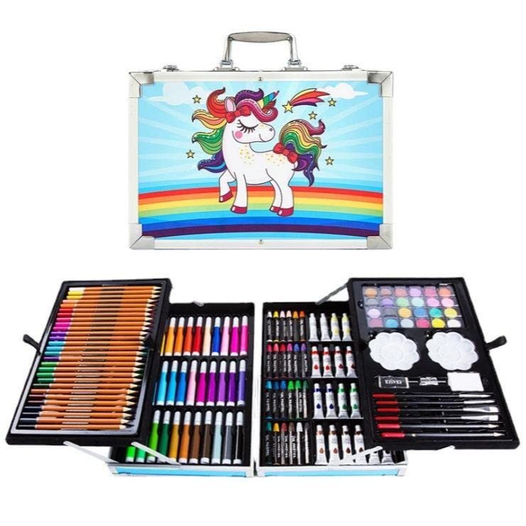 Mini Draw Set Drawing Set Case | 145 Pcs Painting & Drawing Toy Set – The Toy Factory