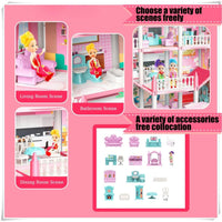 Beautiful Home Adorable Doll House For Kids