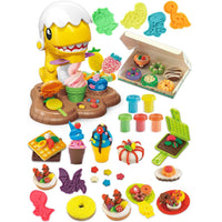 Dinosaur Color Clay Ice Cream Playset for Kids