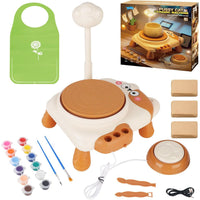 Pussy Cat Ceramic Pottery Machine Kit for Kids