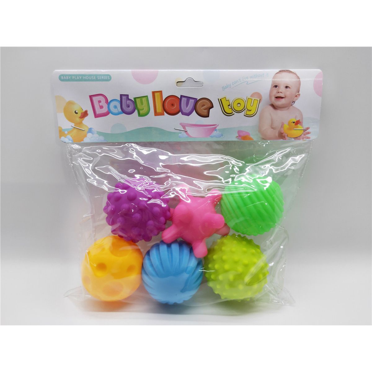 Baby Love Toy | Small 6 Plastic Balls