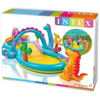 Intex Dinoland Play Center With Balls  10ft 11in x 7ft 6in x 3ft 8in (5.5in Depth)
