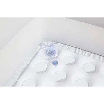 BESTWAY Baby Tub Ball Pool White Inflatable 2ft 8in x 2ft 8in x 2ft 8in