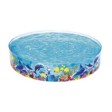 BESTWAY Paddling Pool Without Air For Kids 8ft x 1ft 6in