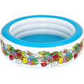 BESTWAY Playing Pool Of 3 Rings for kids 6ft 5in x 1ft 9in