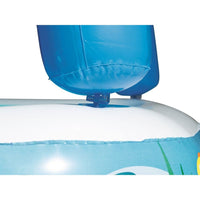 BESTWAY Play Pool With Sunshade 4ft 10in x 4ft 10in x 4ft (5in Depth)
