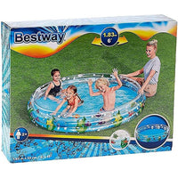 BESTWAY Deep Drive 3 Ring Pool for kids 6ft x 1ft 1in 
