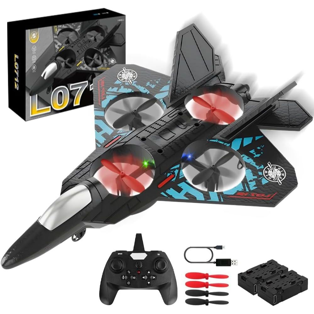 Remote Control Aeroplan Drone With Rechargeable Batteries | LO712 Drone
