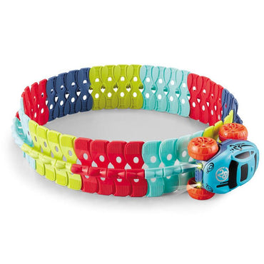 46 Pcs Changeable & Flexible Race Car Track Play Set With An LED Light-up Car