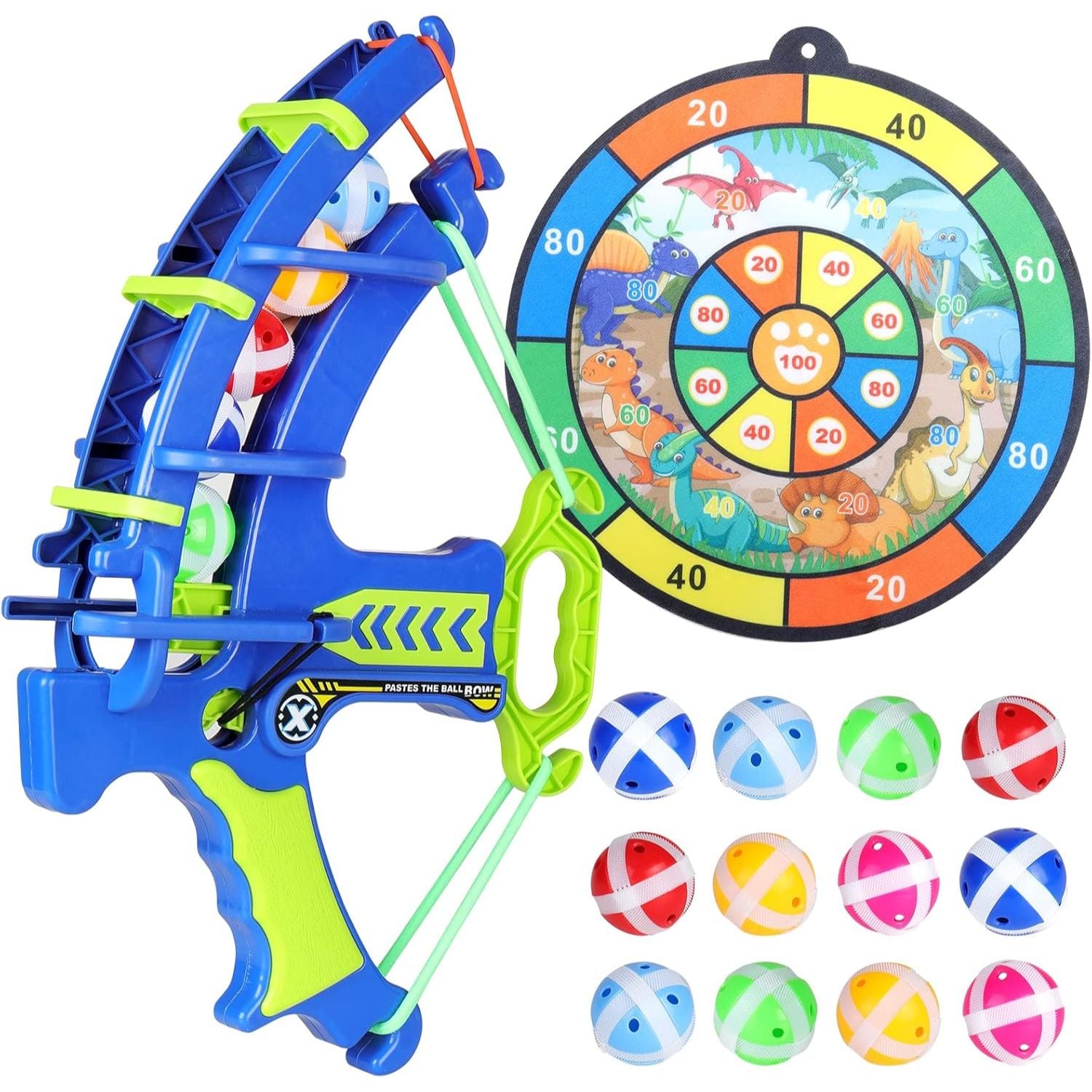 Bow & Archery Toy With Soft & Sticky Balls Shooting Game | Crossbow Toy For Kids