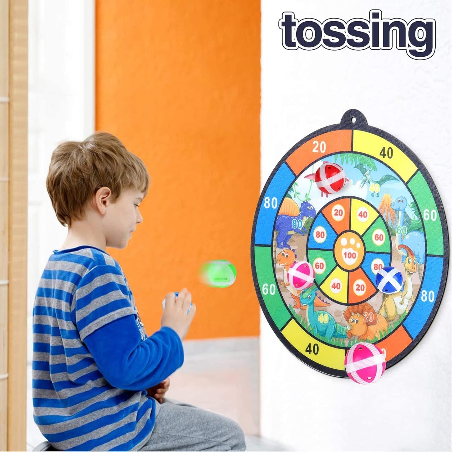 Bow & Archery Toy With Soft & Sticky Balls Shooting Game | Crossbow Toy For Kids