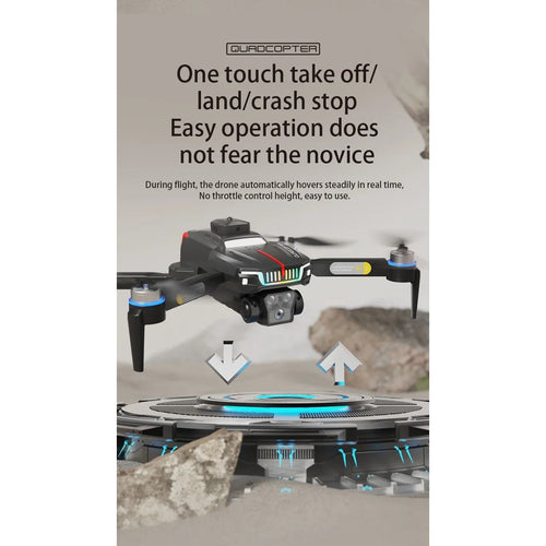J6 Pro Foldable 8K Aerial Photography Drone with 2.4GHz Remote Control With Accessories Kit