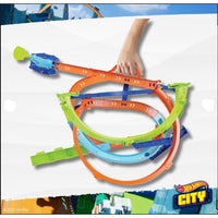 Hot Wheels 360° Loop Stunt Track Set with Launcher