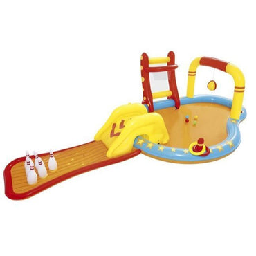 BESTWAY Lil Champ Bowling Play Pool Centre For Little Ones 14ft 3in x 7ft x 3ft 10in (6in Depth)