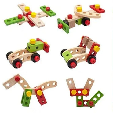 DIY Screw Assembly Wooden Toy