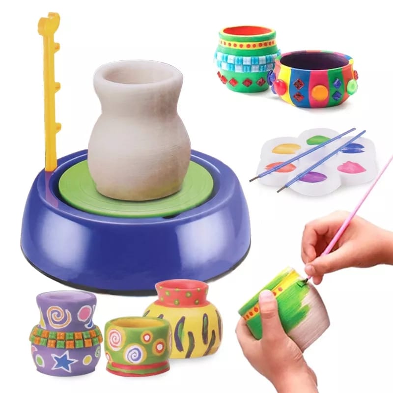 Pottery Wheel Set for Kids