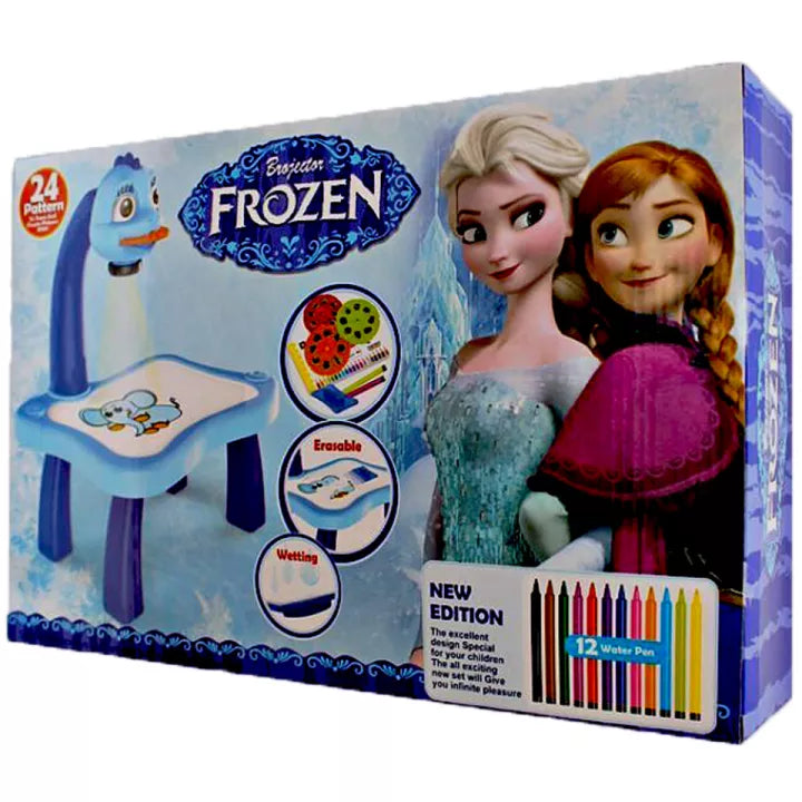 Frozen Magic Painter: 3-in-1 Painting, Projection, and Lamp Set