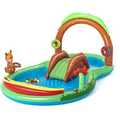 BESTWAY Friendly Wood Play Centre Pool For kiddies 9ft 8in x 6ft 6in x 4ft 3in (1ft Depth)