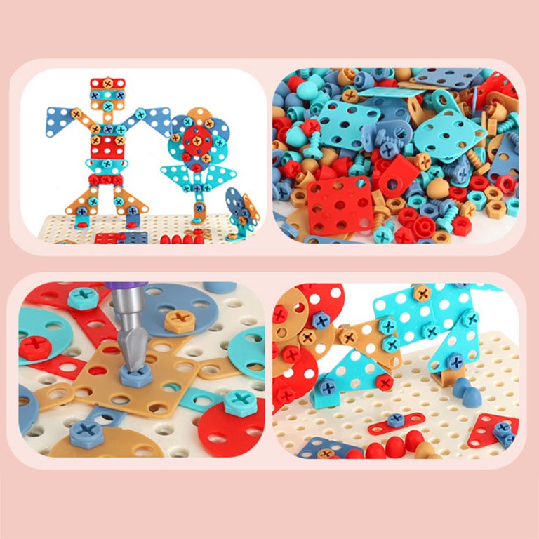 Creative Mosaic Blocks Table Set For Kids | The Toy Factory