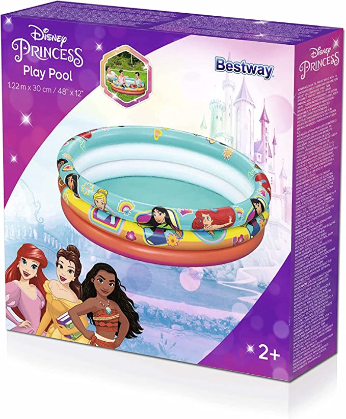 BESTWAY Princess Characters Pool For Kids 