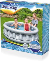 BESTWAY Silver Spaceship pool for Kids 5ft x 1ft 5in