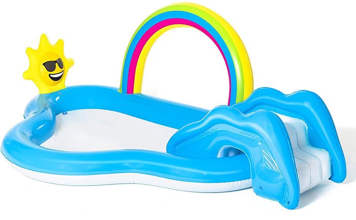 BESTWAY Rainbow Water Play Centre Pool For kids 