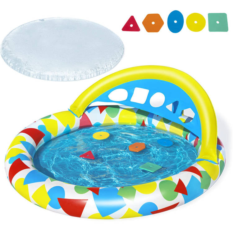 BESTWAY Learn and Splash Round Pool 3ft 11in x 3ft 10in